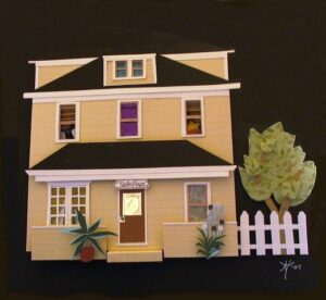 Olympia SafePlace Hand Cut Paper Art