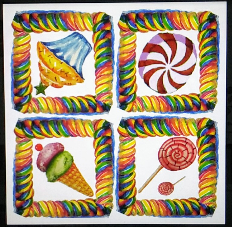 Tile design pattern surface design vph sweets collection