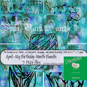 April-My Birthday Month Bundle of 5