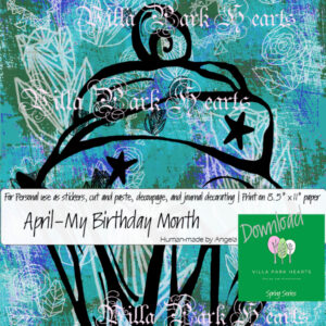April-My Birthday Month Cupcake