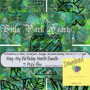 May-My Birthday Month Bundle of 5