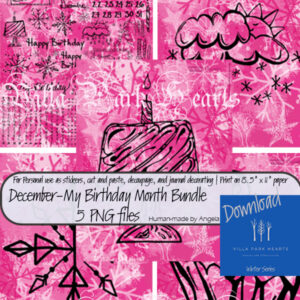 December-My Birthday Month Bundle of 5