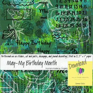 May-My Birthday Month